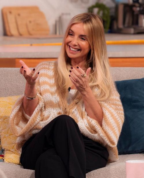 Louise Redknapp on Lorraine TV Show, February 2025