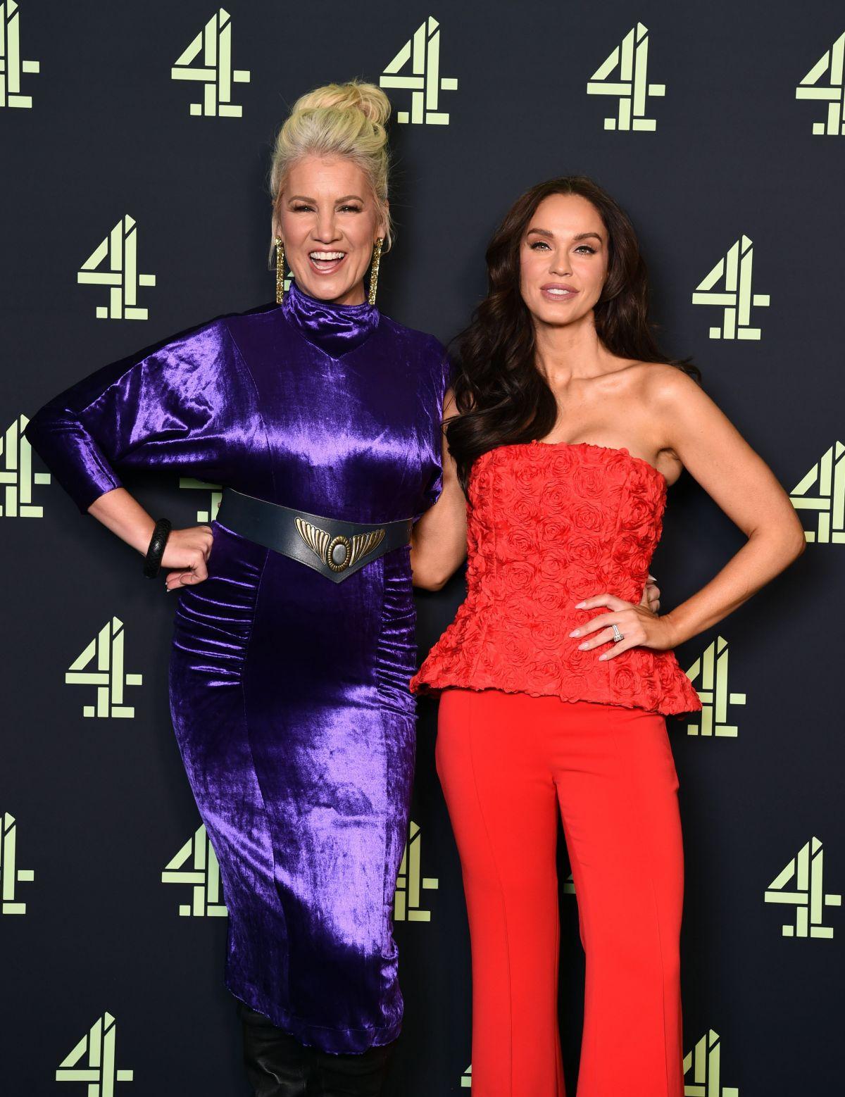 Lucinda Light and Vicky Pattison at Channel 4’s Extrava Gander, February 2025