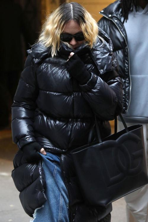 Madonna Spotted Out and About in New York City, February 2025 1