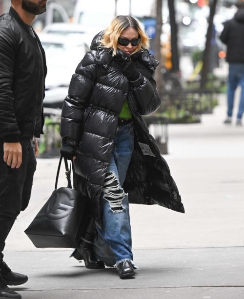 Madonna Spotted Out and About in New York City, February 2025 3