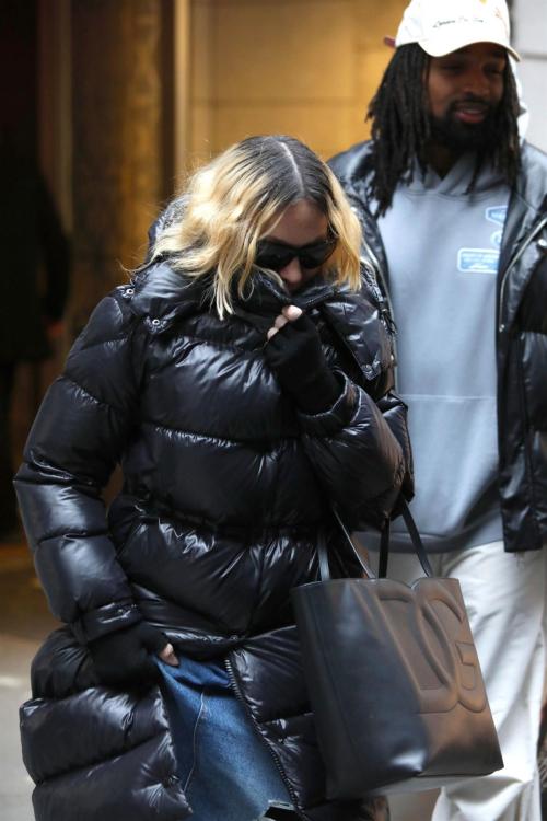 Madonna Spotted Out and About in New York City, February 2025 5