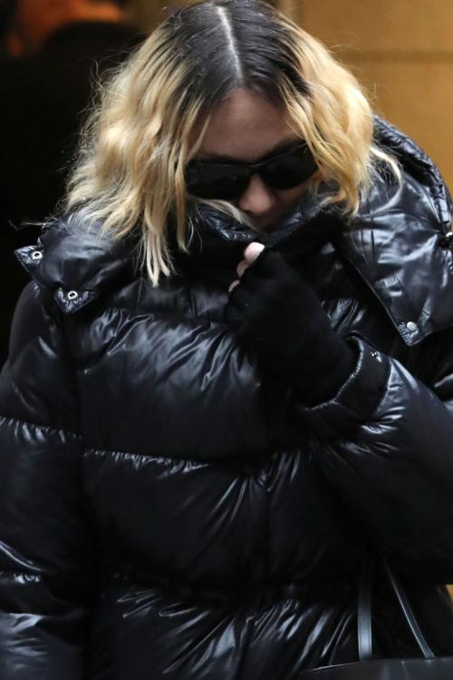 Madonna Spotted Out and About in New York City, February 2025 6