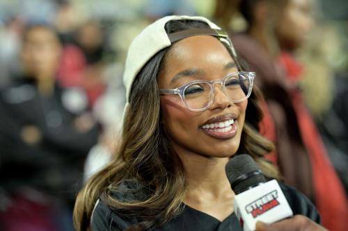 Marsai Martin at Cactus Jack HBCU Celebrity Softball Classic, February 2025 1