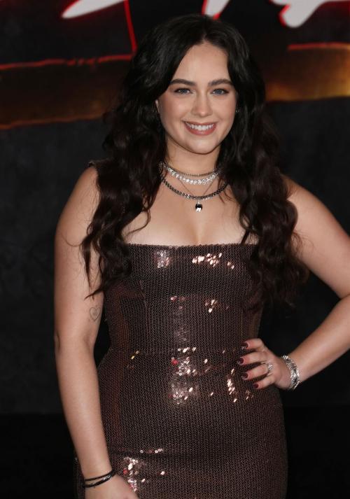 Mary Mouser at Cobra Kai Series Finale Premiere Los Angeles, Feb 2025 1