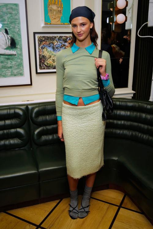 Mia Regan at Miu Miu Women’s Tales Screening, February 2025