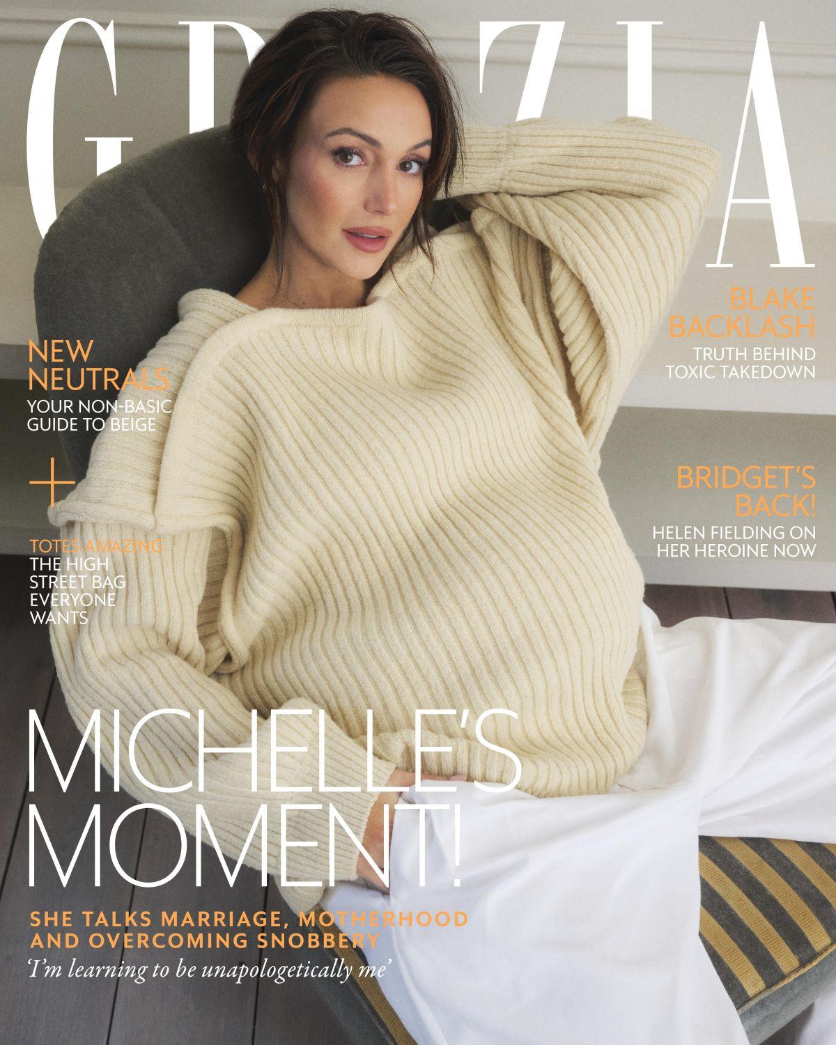 Michelle Keegan for Grazia Magazine, February 2025