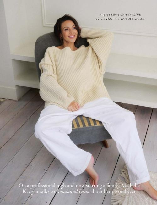 Michelle Keegan in Grazia Magazine UK, February 2025