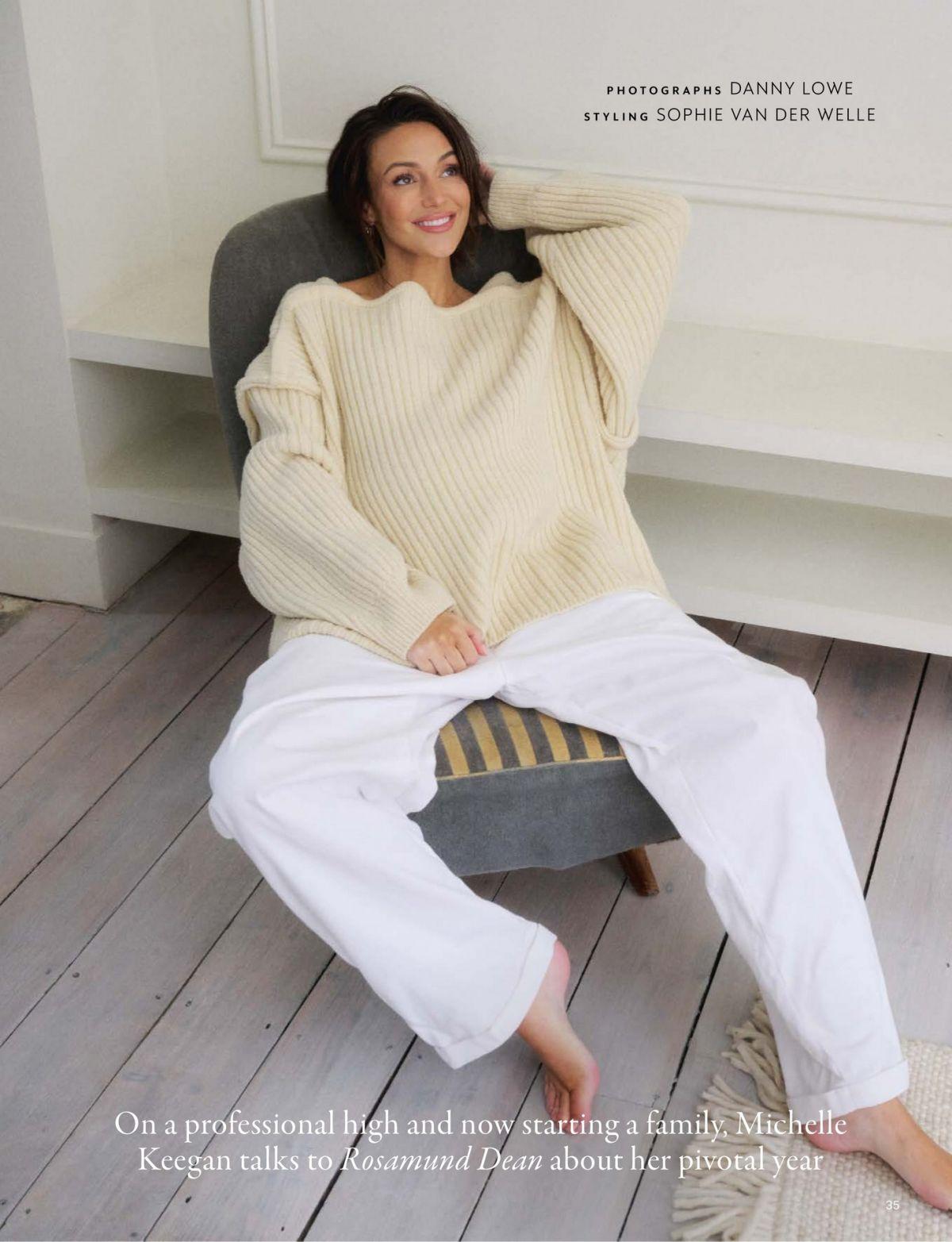 Michelle Keegan in Grazia Magazine UK, February 2025