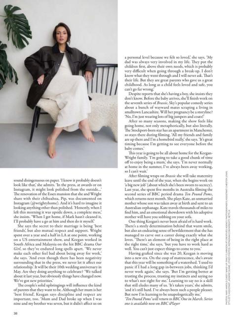 Michelle Keegan in Grazia Magazine UK, February 2025 2