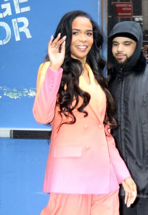 Michelle Williams Arrives at Good Morning America, February 2025 2