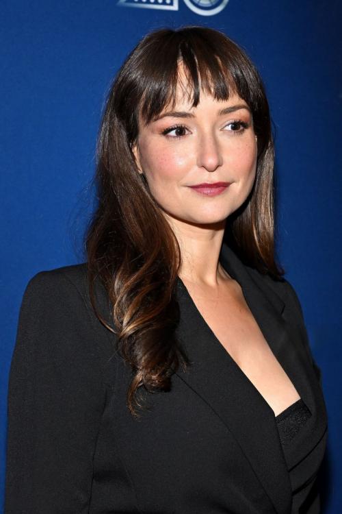 Milana Vayntrub at Bad Shabbos Premiere, February 2025 1