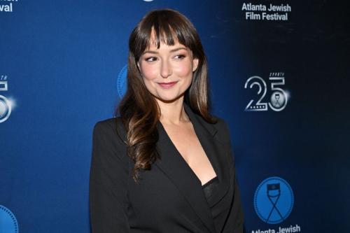 Milana Vayntrub at Bad Shabbos Premiere, February 2025 3