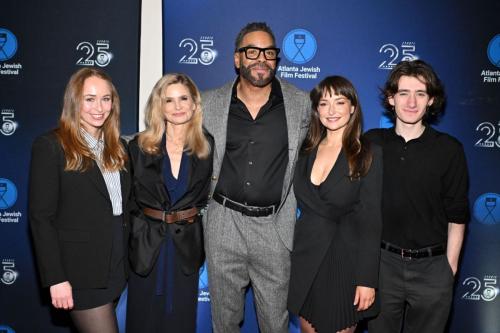 Milana Vayntrub at Bad Shabbos Premiere, February 2025 5