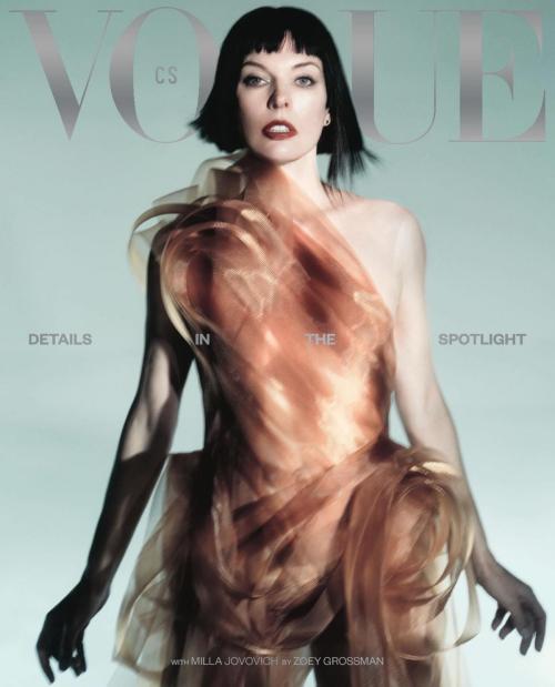 Milla Jovovich for Vogue Czechoslovakia, Mar 2025 6