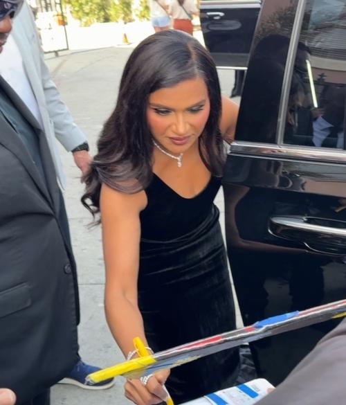 Mindy Kaling at Hollywood Walk of Fame Star Ceremony, February 2025 3