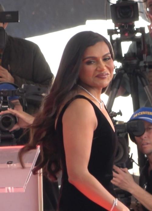 Mindy Kaling at Hollywood Walk of Fame Star Ceremony, February 2025 5