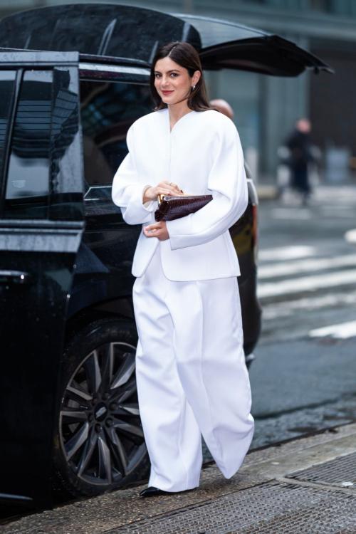 Monica Barbaro Arrives at Today Show in New York, Feb 2025 3