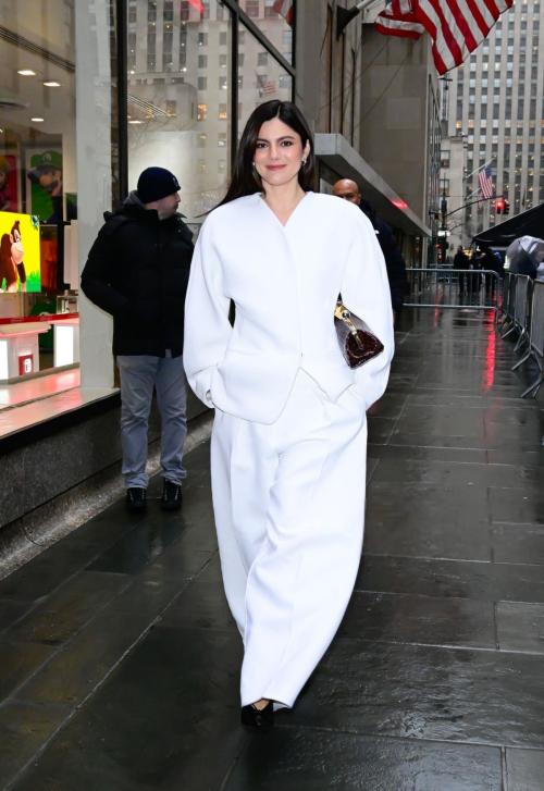 Monica Barbaro Arrives at Today Show in New York, Feb 2025 4