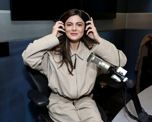 Monica Barbaro at SiriusXM Studios NY, February 2025 2