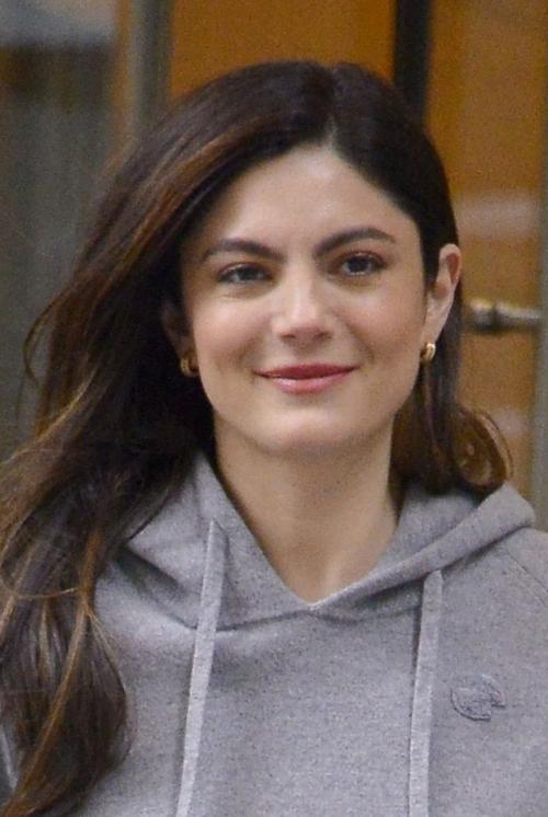 Monica Barbaro Leaves SiriusXM Studios, February 2025 2