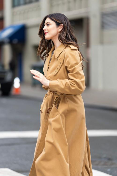 Monica Barbaro Spotted in SoHo New York, Feb 2025 3