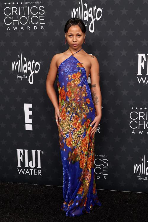 Myha'la Herrold at Critics Choice Awards, February 2025