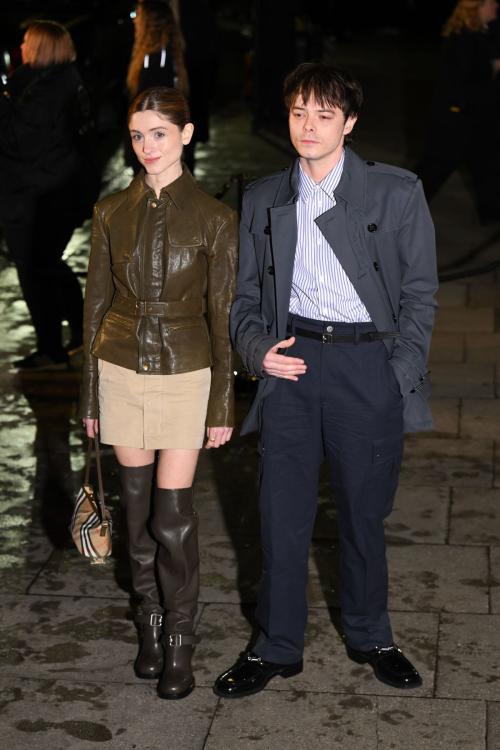 Natalia Dyer at Burberry Fall/Winter Show, London Fashion Week 2025 2