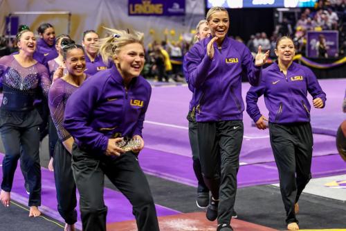 Olivia Dunne at Missouri v LSU Gymnastics Meet, January 2025 1