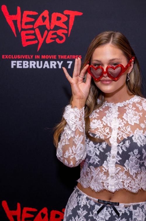 Olivia Holt at Heart Eyes Special Screening in Santa Monica, February 2025 1