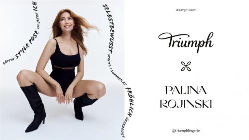 Palina Rojinski for Triumph Cosmic Heartbeat, Spring 2025 6