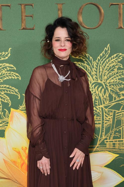 Parker Posey at The White Lotus Season 3 Premiere, Feb 2025