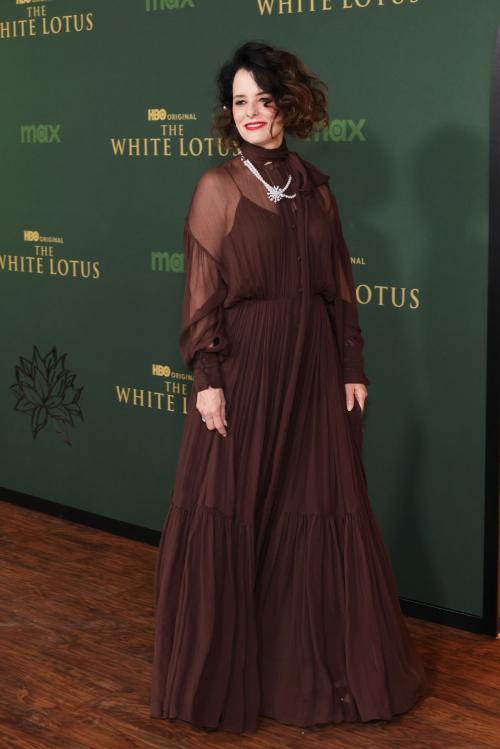 Parker Posey at The White Lotus Season 3 Premiere, Feb 2025 1