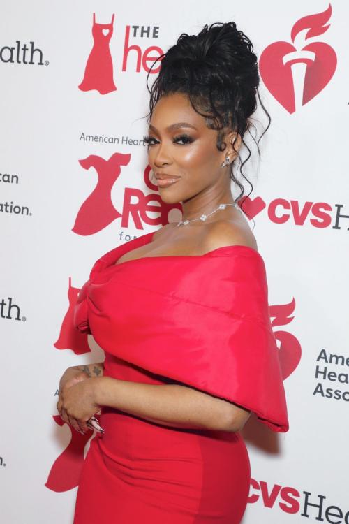 Porsha Williams at AHA's Red Dress Collection, January 2025