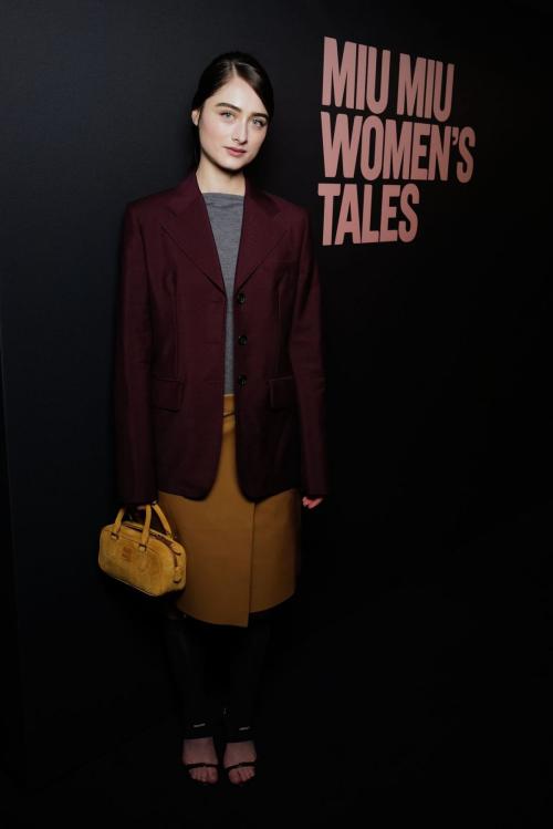 Raffey Cassidy at Miu Miu Women’s Tales 29 Screening London, Feb 2025 1