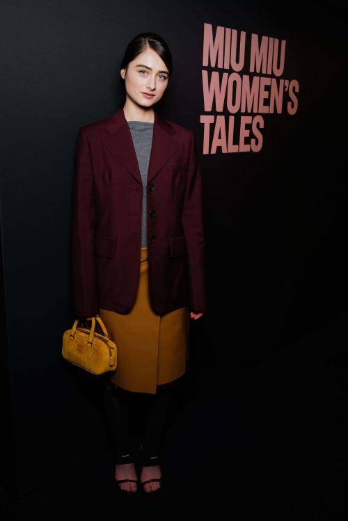 Raffey Cassidy at Miu Miu Women’s Tales Screening, February 2025