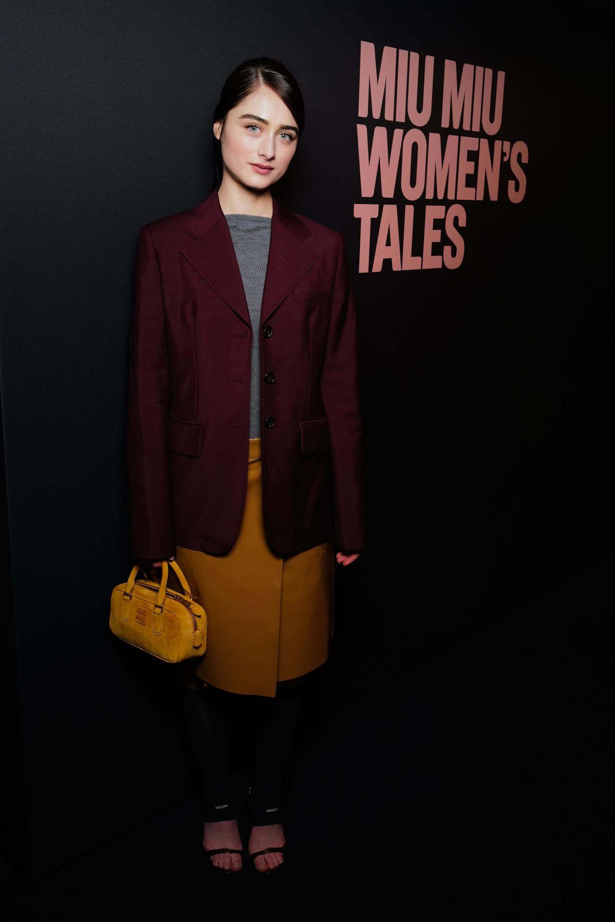 Raffey Cassidy at Miu Miu Women’s Tales Screening, February 2025
