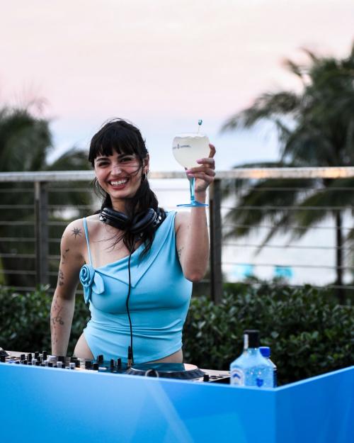 Rebecca Black at Bombay Sapphire Event, Miami, February 2025 1