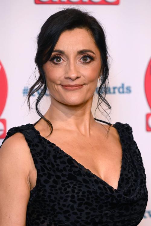 Rebecca Sarker at TV Choice Awards in London, Feb 2025