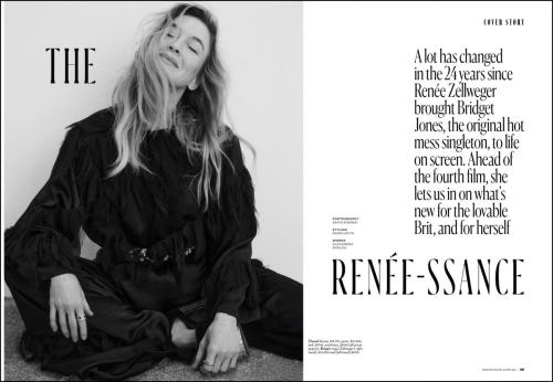 Renee Zellweger Marie Claire Australia Cover, March 2025 1