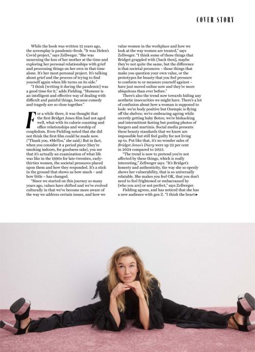 Renee Zellweger Marie Claire Australia Cover, March 2025 3