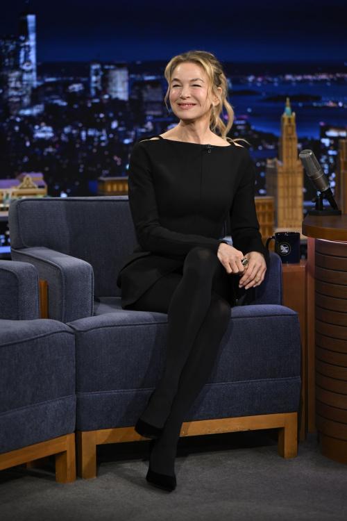 Renee Zellweger on The Tonight Show Starring Jimmy Fallon, February 2025 3
