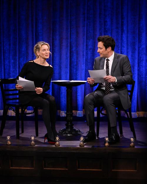 Renee Zellweger on The Tonight Show Starring Jimmy Fallon, February 2025 4