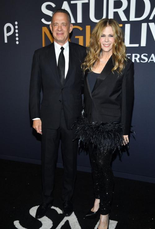 Rita Wilson at SNL 50th Anniversary Show NYC, February 2025 2
