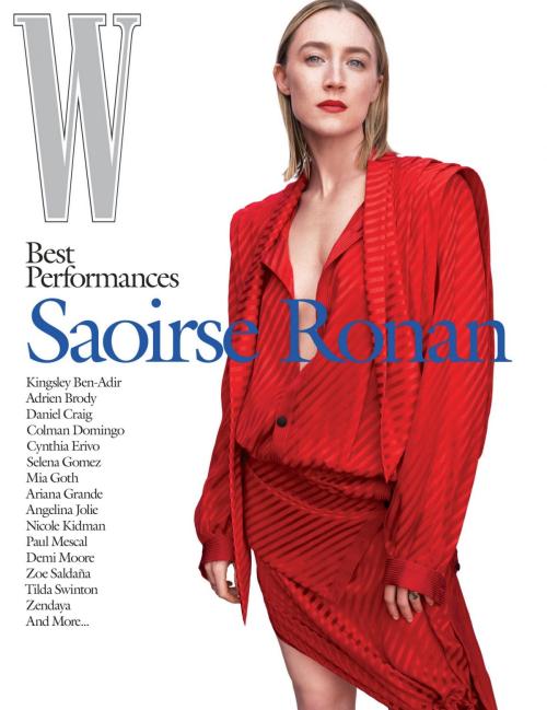 Saoirse Ronan in W Magazine Best Performances, January 2025