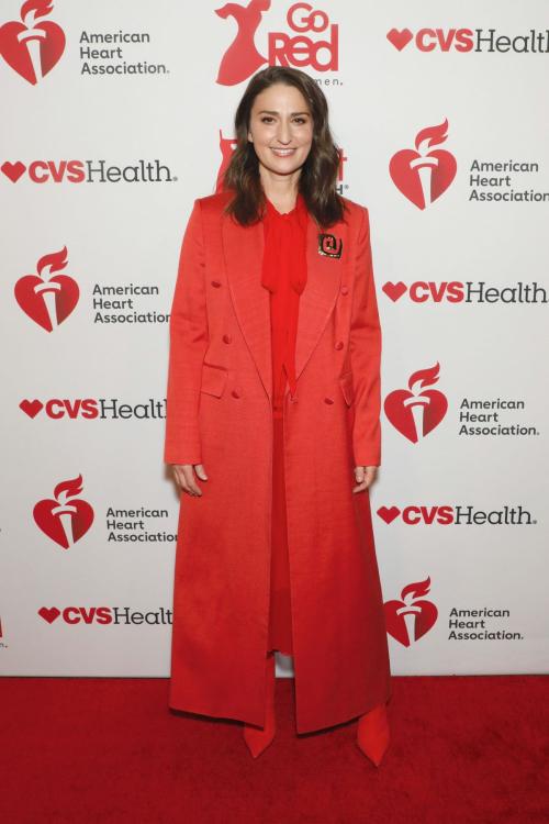 Sara Bareilles at AHA's Red Dress Collection, January 2025