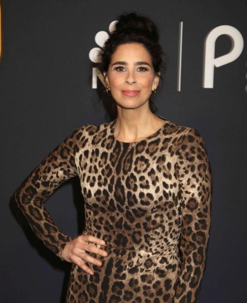 Sarah Silverman at SNL 50th Anniversary Event, February 2025