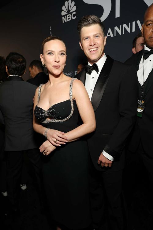 Scarlett Johansson at SNL50 Anniversary Special, February 2025 1