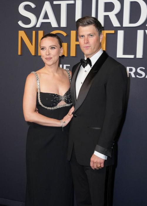 Scarlett Johansson at SNL50 Anniversary Special, February 2025 3