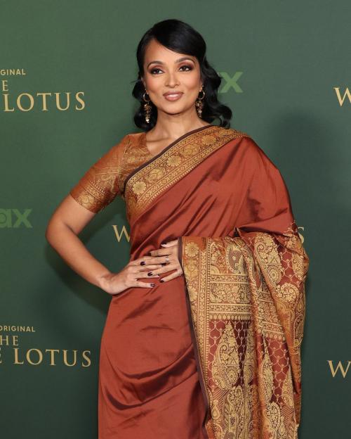 Shalini Peiris at The White Lotus Season 3 Premiere, Feb 2025 1