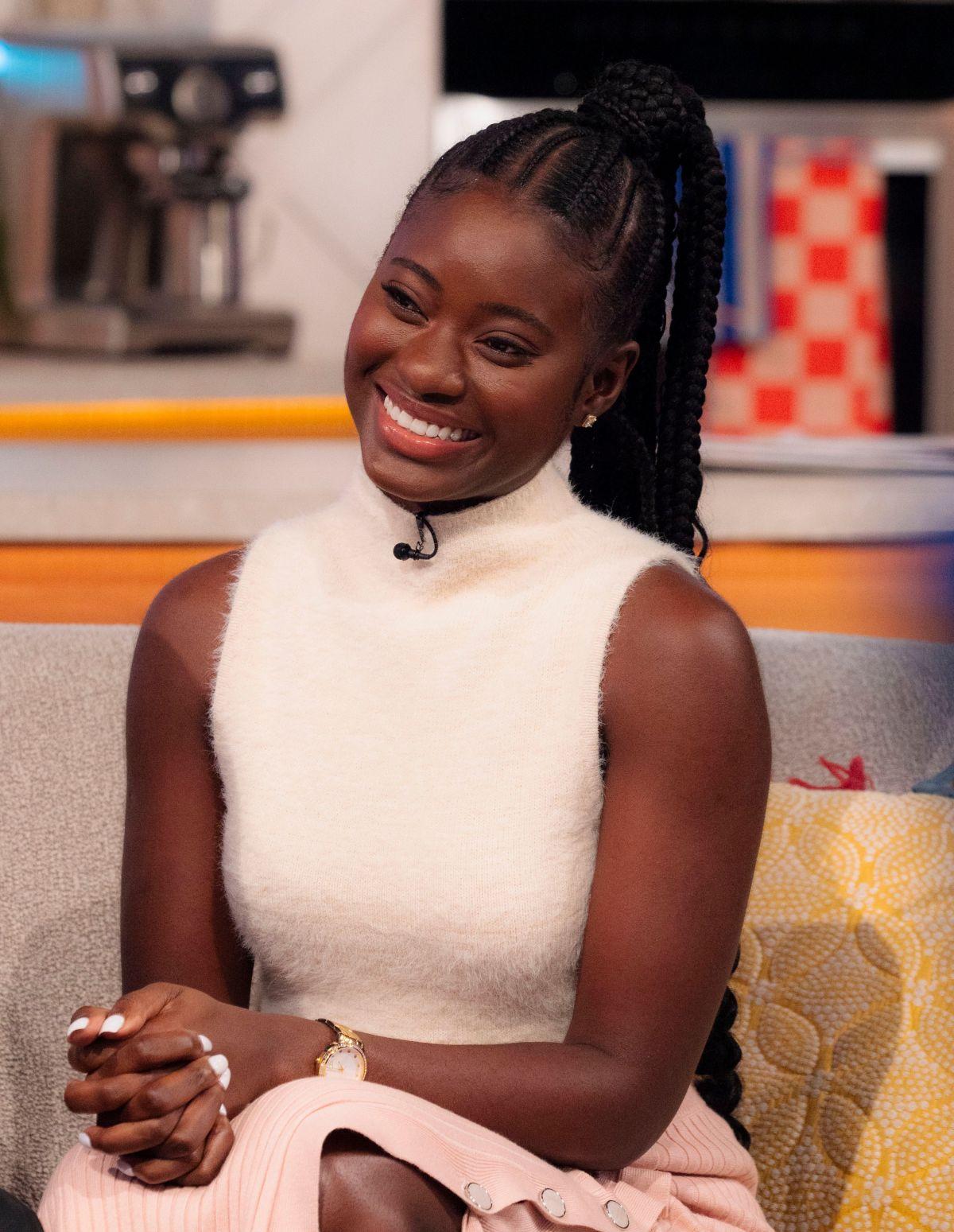 Shantol Jackson at Lorraine TV Show, February 2025
